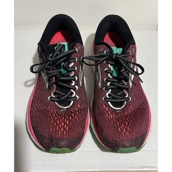 Brooks Womens‎ Ghost 11 Running Shoes Pink Black Athletic Sneaker Size 8 - Picture 10 of 15